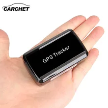 CARCHET Mini GPS Tracker GSM GPRS Tracker Car Vehicle Tracking Locator Device Remote SMS Monitoring GPS Tracker