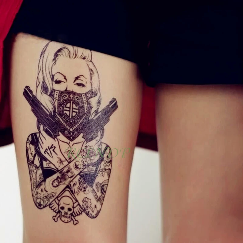 Водонепроницаемая временная татуировка наклейка на тело 3D робот татуировки на руке наклейка s флэш-тату поддельные татуировки для мужчин