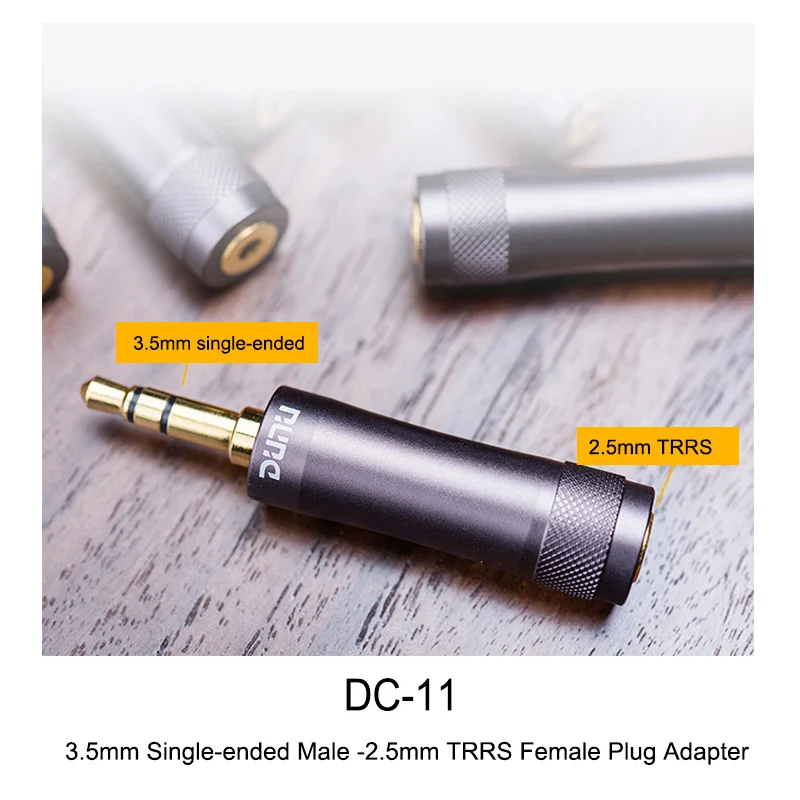 Dunu DC-12 DC-16 DC-11 3,5 мм Мужской до 2,5 мм Женский 6,35-3,5/4,4-2,5 переходник для музыкального проигрывателя сбалансированный наушники усилитель DAC