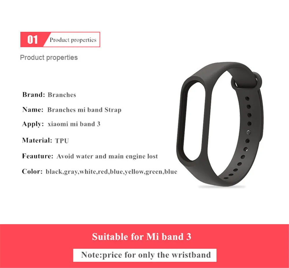 Браслет mi Band 3, силиконовый браслет, браслет Xiaomi black Smart mi Band 3, аксессуары, ремешок на запястье и ремешок для Xiaomi mi Band 3