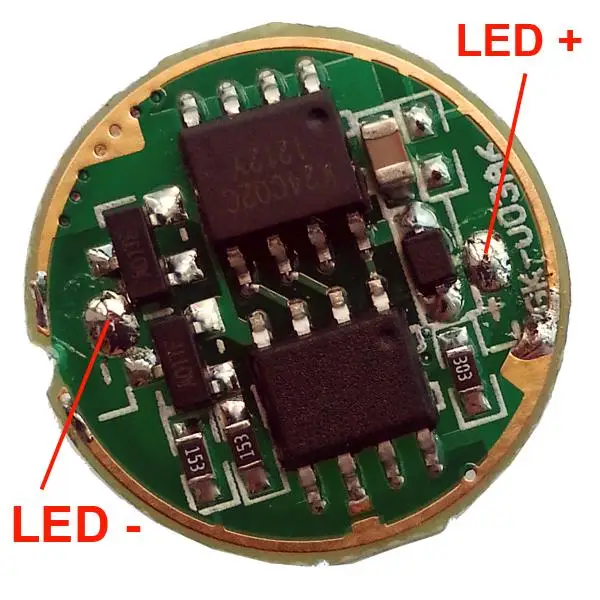 5 шт. 17 мм Cree XPL V5 U6 XM L/XM L2 T6 U2 U3 светодиодный драйвер режимов 3 7 4 2 в печатная