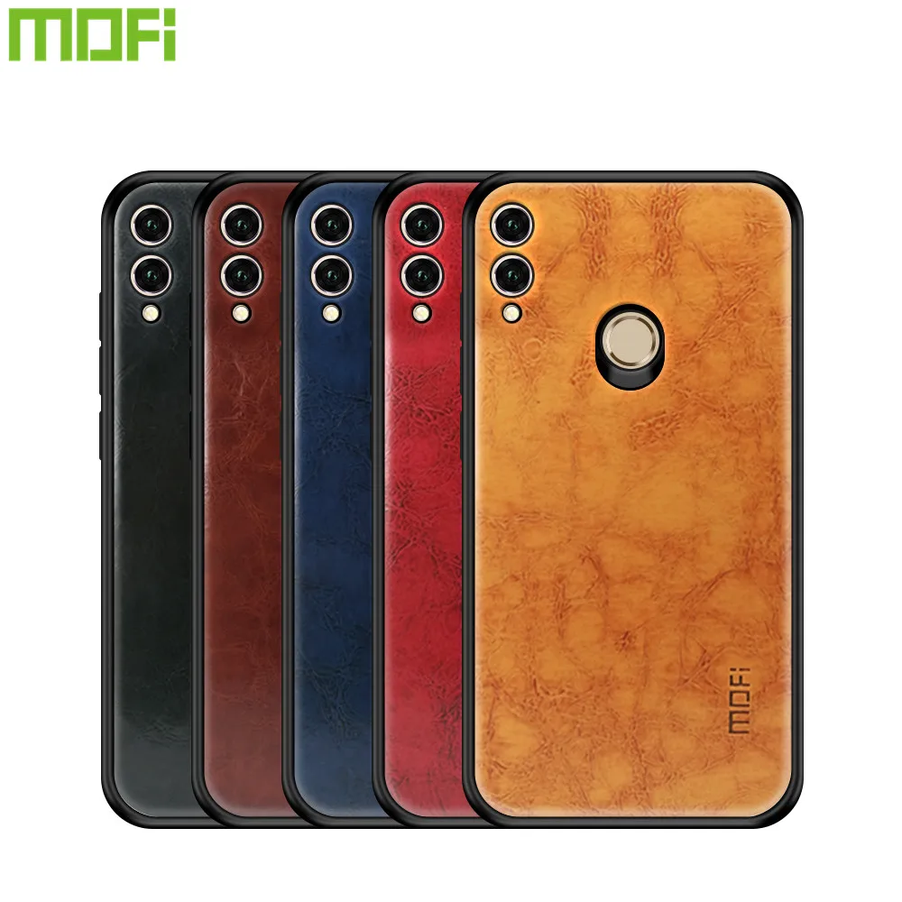 

MOFi 8X PU Leather PC Case Huawei Honor 8X Cover Honor8X Phone Cases Honor8 X Full Protection Back Cover Huawei Honor 8 x Case