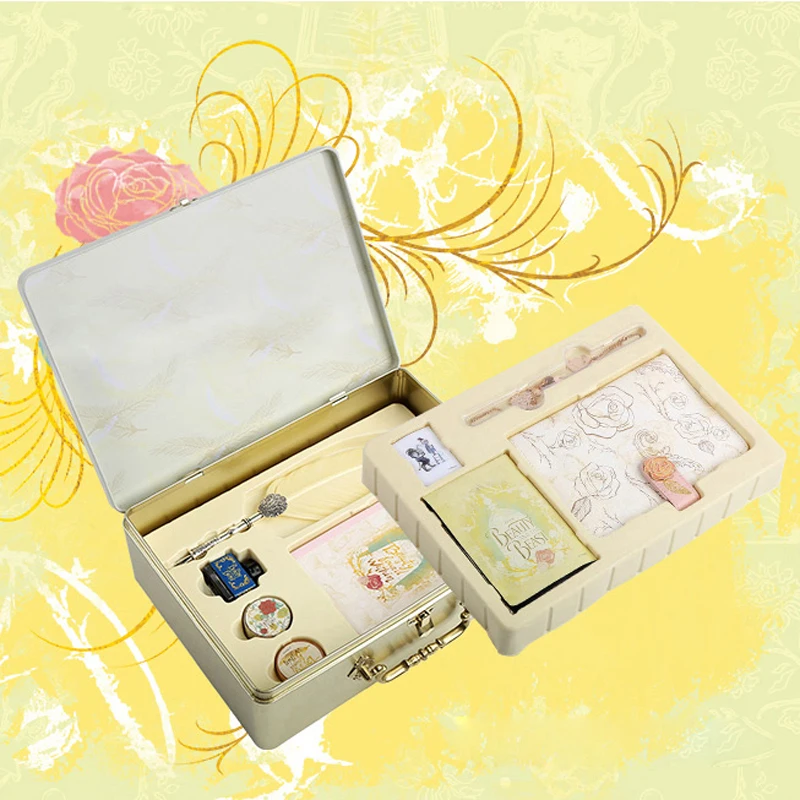 Роскошные Красота и с рисунком из мультфильма Красавица Чудовище подарок на день