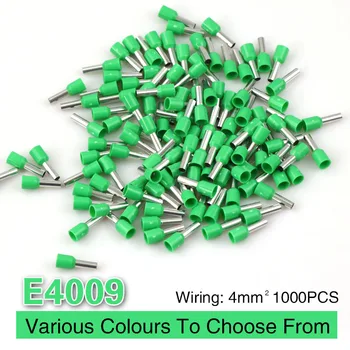 

1000PCS Wire Connector Terminator Crimp Connector Conector Eletrico Terminais Tubular Terminale Cable Terminales Set E4009