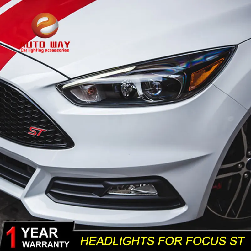 Car Styling Head Lamp Case For Ford Focus St Led Headlights 2017 Car Styling Head Lamp Case For Ford Focus St Led Headlights 2017 2016 Drl Daytime Running Light Bi Xenon Hid Accessories In Embly From