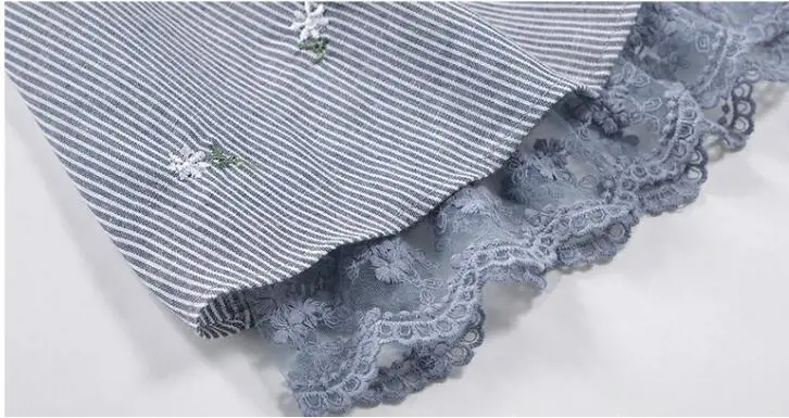 Женское платье в полоску с отложным воротником и рукавами фонариками|dress women|dresses
