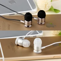 עבור iphone 3.5mm אוזניות מתכת דיבורית בטלפוני אוזן אוזן Wired המיקרופון עם אוזניות אוזניות אוזניות עבור Xiaomi נגן MP3 iPhone הטלפון (5)