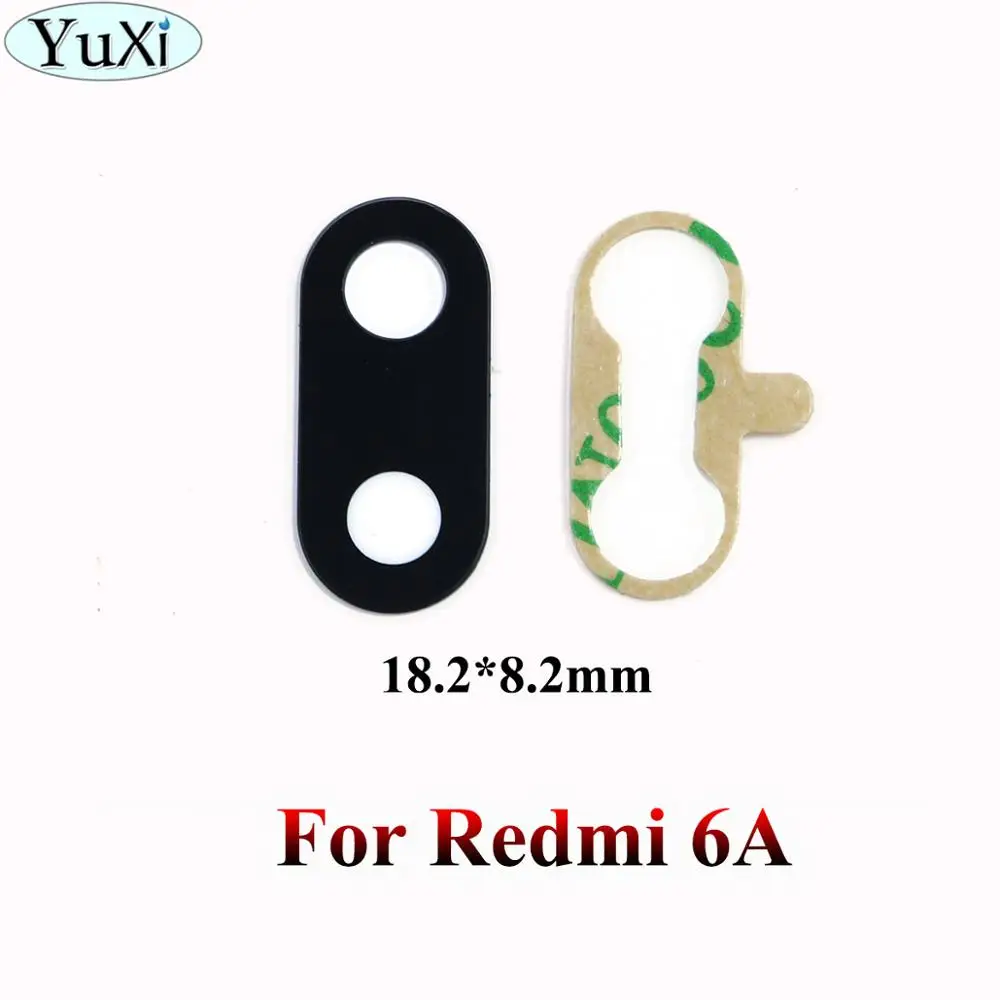 Стеклянная крышка для объектива задней камеры YuXi Xiaomi Redmi 6A 6Pro note 6 Pro S2 Y2 5A 4 5 Plus