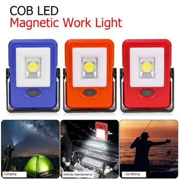 

Portable COB LED Magnetic Work Light Emergency Inspection Lamp Flashlight