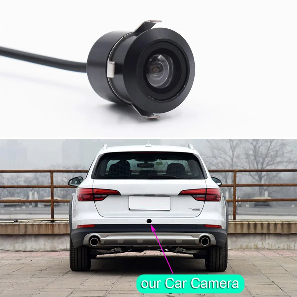 New mini Classic Wide 140 Degree CCD Waterproof Car Rear View Camera Night Vision 18 5mm