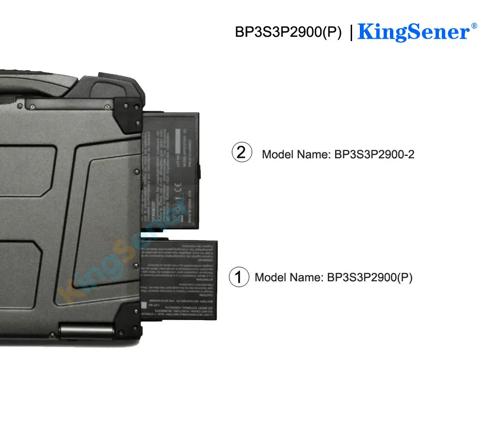 KingSener BP3S3P2900 4418144000490 Аккумулятор для ноутбука Getac B300 B300X BP3S3P2900(P) 4418144000490 3ICR19/66-3 10,8 V 8100mAh