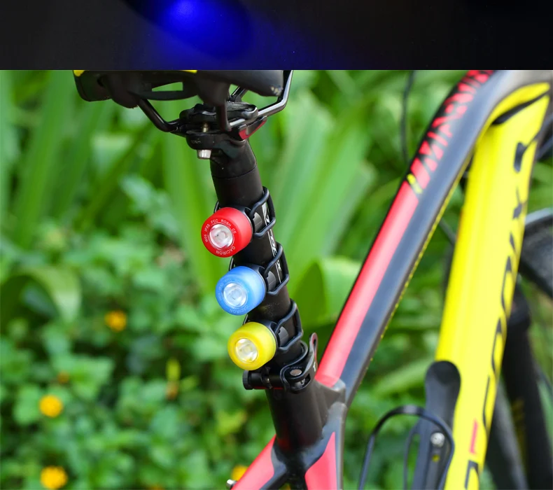 Discount Gaciron Bicycle Light Non-Rechargeable LED mountain Bike Front/Rear Warning Lamp Cycling accessories Night Safety tail light 11