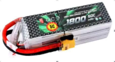 

ACE 1800mAh 50C 22.2V 6S1P 37*34*107mm 287g lipo battery for RC models FPV drones