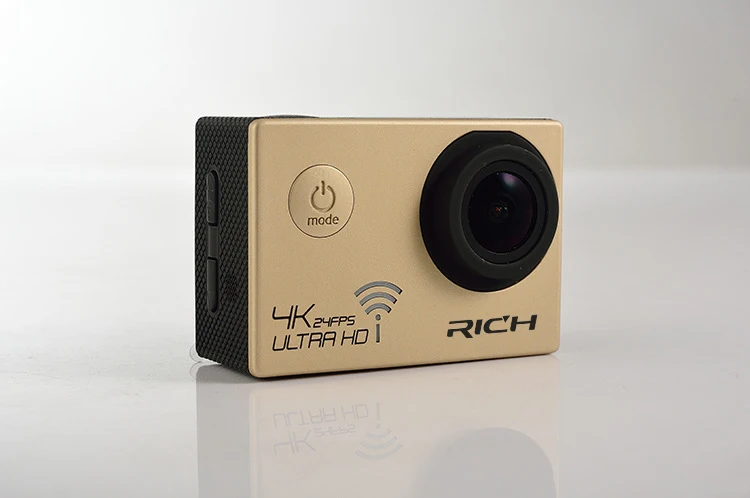 Экшн камера Ultra HD 4K 24fps WiFi NTK96660 2 0 дюймов 16MP 170D Len шлем Водонепроницаемая 30M