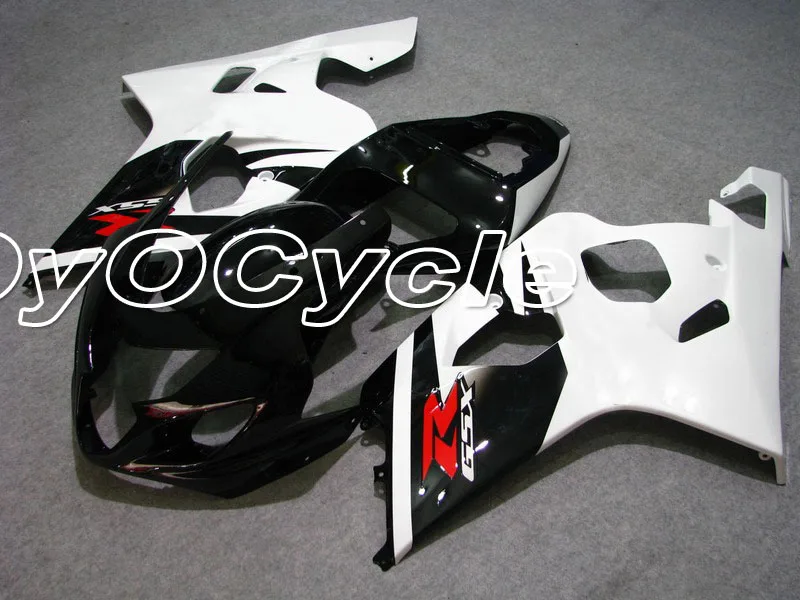 

For 04-05 Suzuki GSXR600 GSXR750 K4 GSXR 600 750 Injection Motorcycle ABS Fairing Bodywork Kit 2004 2005 Black White