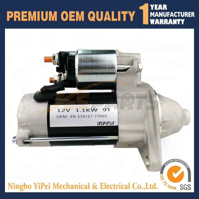 YA119717-77010 428000-1590 Motor De Arranque Nuevo Nuevo OE Mae