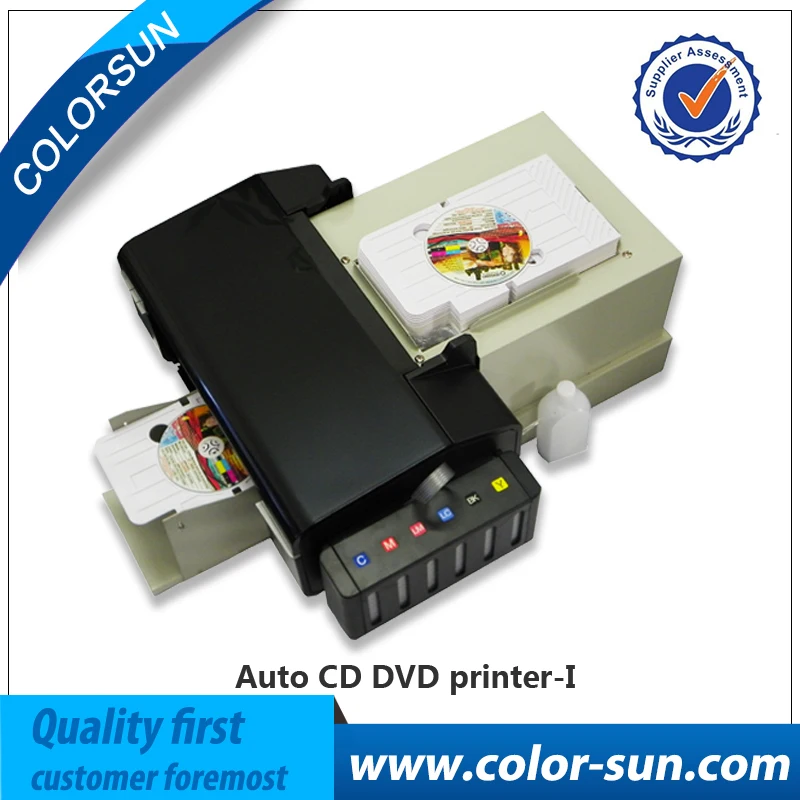 Colorsun автоматический принтер для CD DVD дисковая печатная машина с 51 шт CD/PVC лоток