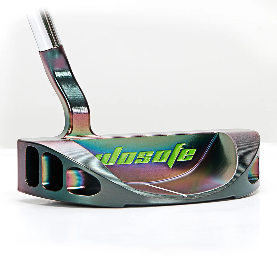 

golf clubs putter men's right handed putter steel shaft Circular putter PVD black Chromatic free shipping