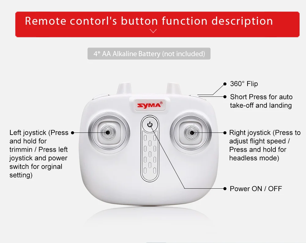 SYMA X21 мини-Дрон Радиоуправляемый вертолет Радиоуправляемый летательный аппарат дроны без камеры с безголовым режимом 3D рулон мини-Дрон игрушки