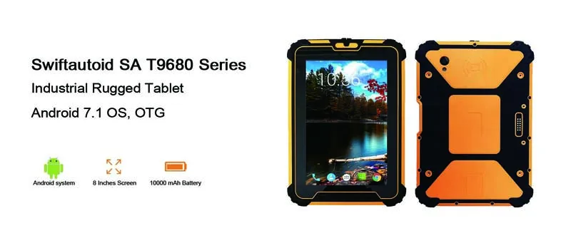 SA T9680 Introduction rugged tablet barcode scanner