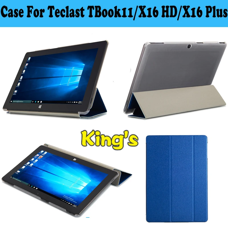 

Pu Leather Case For Teclast TBook 11 X16 HD X16 Plus PC ,Protective Case For Teclast TBook11 X16HD X16Plus With 4 Gifts