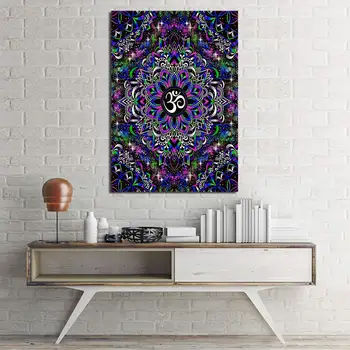 

home decor DreamyOm By Brizbazaar HD printed 1 piece ArtSailing canvas art Poster abstract Wall Pictures For Living Room