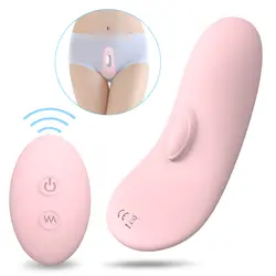 Женский фаллоимитатор G-spot вибратор для женщин Скрытая одежда мастурбация беспроводной пульт дистанционного управления вибрационная
