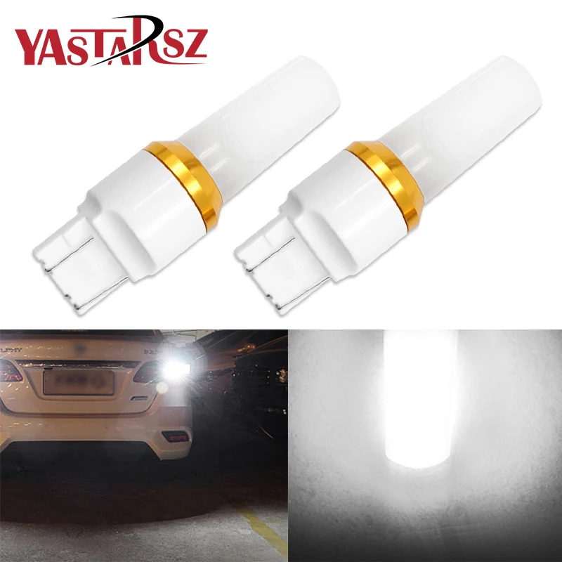 

1x2PCS T20 W21W LED W21/5W COB LED WY21W 7440 7443 LED Bulb T25 3157 3156 p27/7w Car Brake Reverse Light DC 12V Lamp Turn Signal