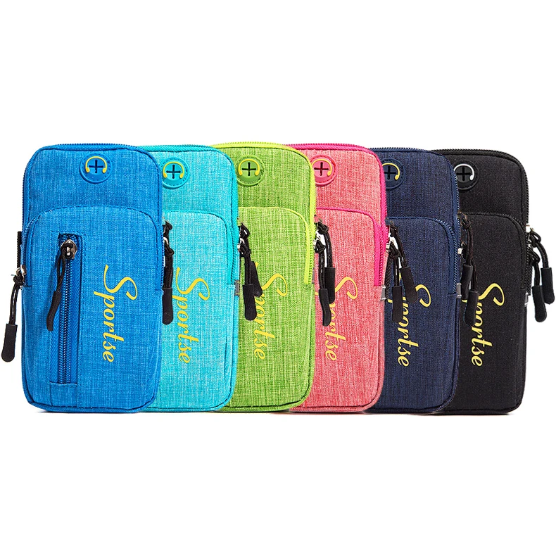 

Universal outdoor arm bag Gym Sports Armbands Running Phone holder case arm/wirst bag for iPhone 6/6s/7plus/8/X s8/s9 plus
