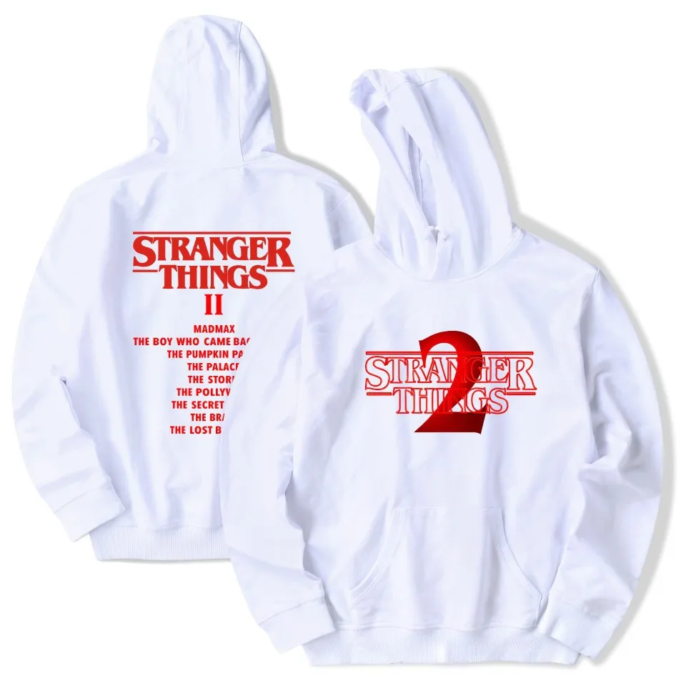 Stranger Things Hoodie 2019 New Hot TV America Sweatshirt Millie Bobby Brown Hoody Men Hip Hop 3