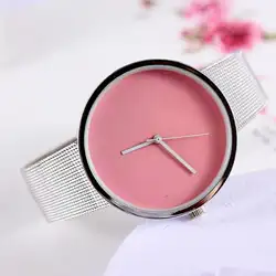 2019 новый список Роскошные модные женские часы из нержавеющей стали ремешок простые высококачественные кварцевые часы женские подарок Relogio