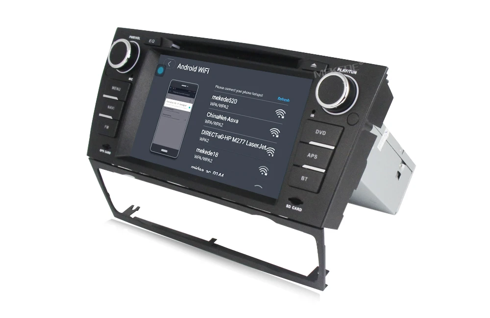 Perfect free shipping 4G lte Android 7.1 Car DVD Player multimedia for BMW E90 E91 E92 E93 with WIFI BT 2G RAM 16G ROM GPS navigation 35