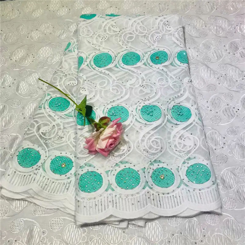 

ZQJ!Hot Sale African swiss voile lace high quality ,wedding lace African Fabric 5Yards 100% Cotton Swiss Voile Lace ! P30981