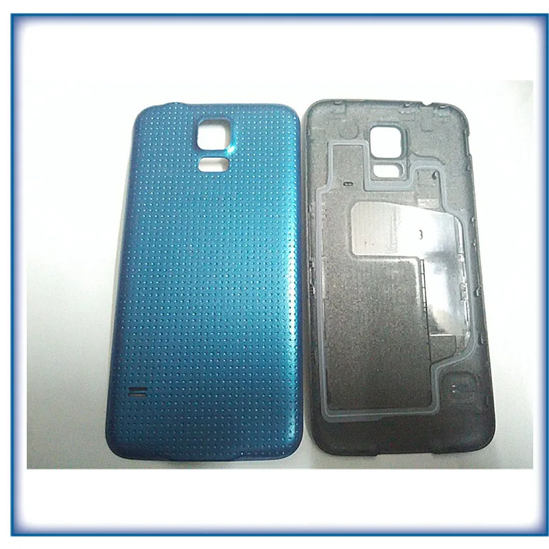 2 шт. Новая задняя крышка чехол Замена для Samsung S5 i9600 G900F G900T G900V G900A корпуса батареи с