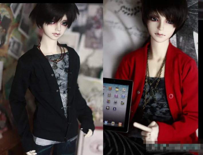 

Casual Cardigan Shirt Multicolor for BJD 1/6 YOSD 1/4 MSD 1/3 SD17 Uncle Doll Clothes CMB6