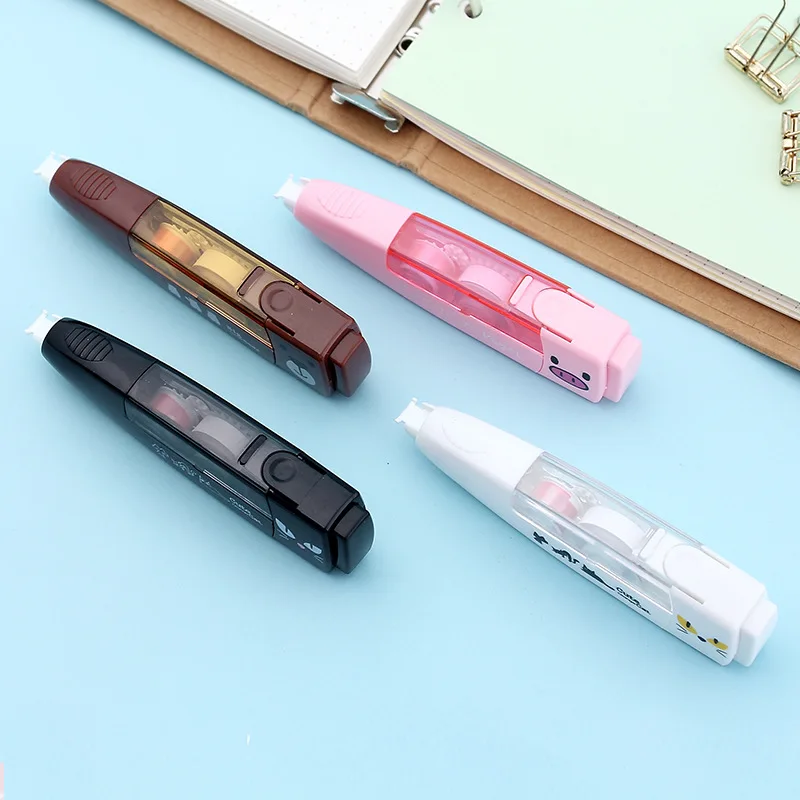 

24pcs/lot Kawaii Cute Decorative Correction Tape Diary Stationery School Office Tools Sticker Eraser Corrector Stationery 5mm*6m