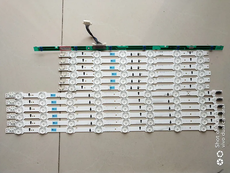 Светодиодный Подсветка лампа полосы 14 светодиодный s для samsung 50 &quotТВ UA50HU7000 LM41 00088Y
