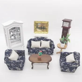 

1:12 Doll house miniature mini sofa - ob11