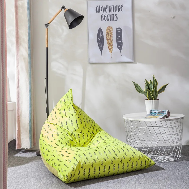 

Lazy Sofa Cover Without Core Dutch Flannel Casual Bedroom Modern Afternoon Nap Tatami Reading Chair High Quality