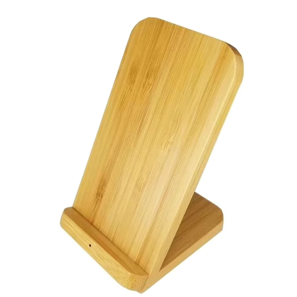 wireless charger 1 NYFundas bamboo беспроводной держатель телефона Подставка зарядное устройство станция для samsung galaxy s10 s9 s8 plus s10e s10+ s7 s6 edge+ note 9 док-станция - Цвет: wireless charger 1