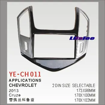 

For Chevrolet Cruze 2008-2016 Car Stereo Radio ABS Fascia Plate Panel Frame Kit Facia Surround Install Trim Fit Dash