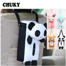 CHUKY мультфильм Tissue Box авто спинки сиденья висит милый Бумага салфетки сумка для Fiat 500 Punto Chevrolet Cruze Aveo peugeot 206 307