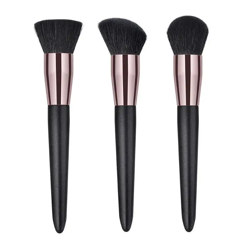 

1pc Professional Cosmetic Brush Powder Foundation Rouge high quality mulitipurpose Makeup Brush Wool Flat Tool Makeup Brushes