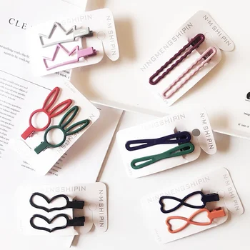 

Girls Hair Accessories Children Princess Barrettes Cute Girls Hair Clips Rabbit Crown Design