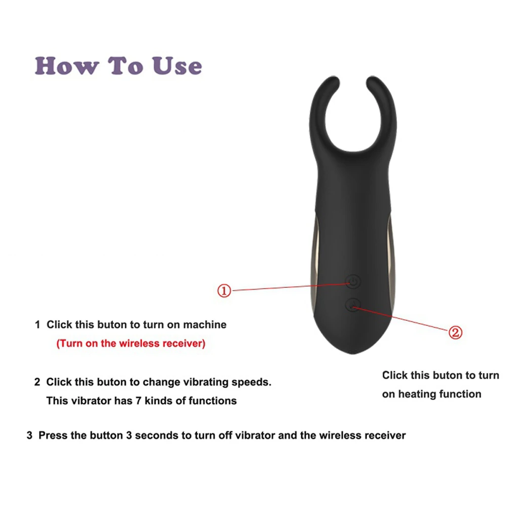 Remote Control Vibrator Heating Constant Temperature Smart Anal Plug & Prostate Massager Stimulation Erotic Sex Toys For Men
