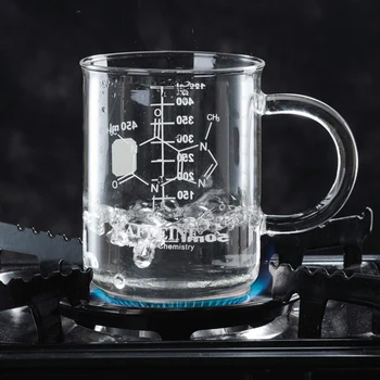 

450Ml Thermal Insulation Double-Deck Glass High Borosilicate Flower Receptacle Innovative Mug Coffee Cup Double Wall Insulated