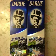 6 пачек Дарли древесного угля все блестящие отбеливающие зубные пасты