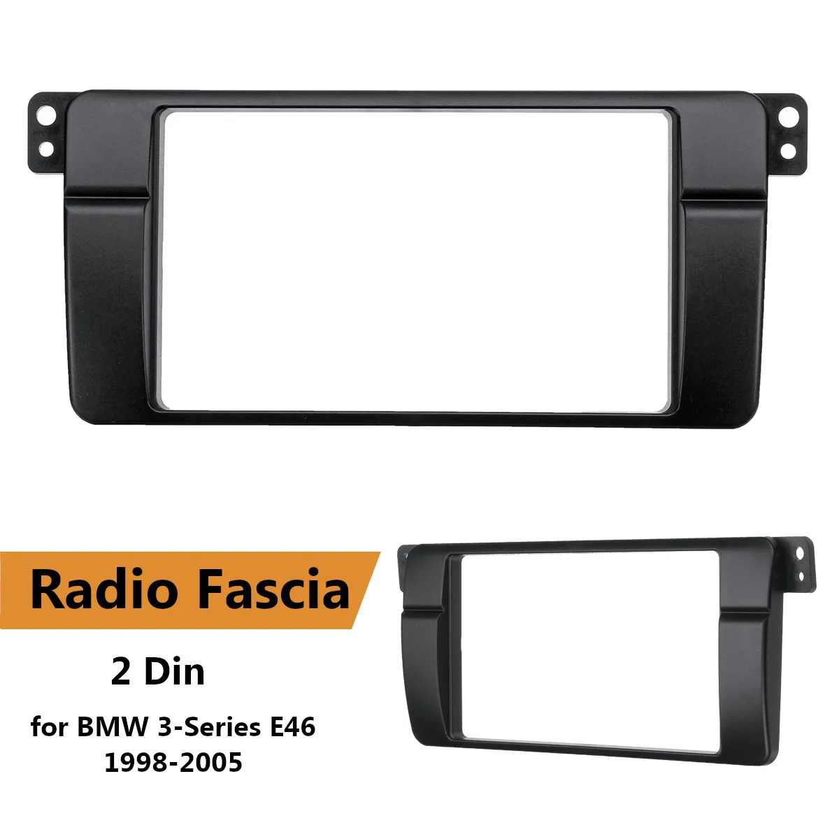 Buy 2 Din Car Stereo Radio Fascia Panel Plate Frame CD