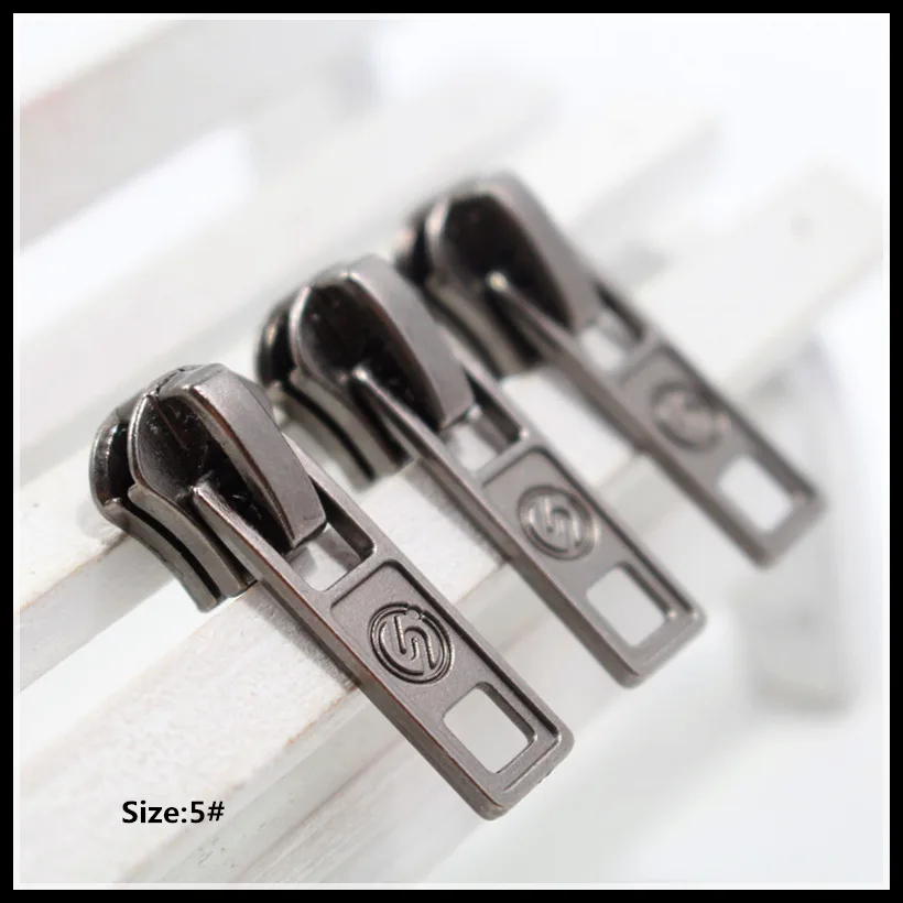 5 Wholesale 10pcs Zipper Sliders Metal Zipper Pulls zipper Head For