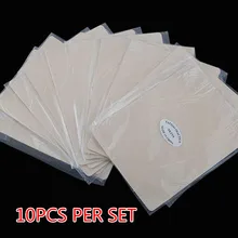 Besta 10 шт. заготовки для обучения татуировке кожи 8x" материалы для швейной машинки двухсторонние поставки татуировки аксессуары для трафаретов оптом